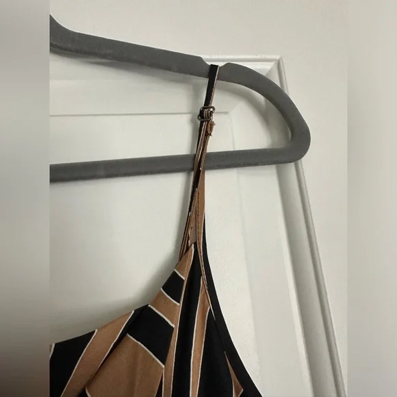 Banana Republic Zebra Animal Print Slip Dress Size 4 - Picture 6 of 7